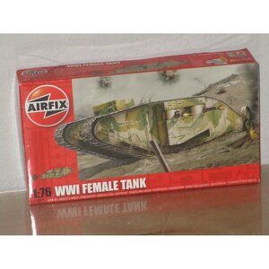 Airfix 1/76 Scale World War One Female Early Tank Plastic Model Kit 2337 New Box